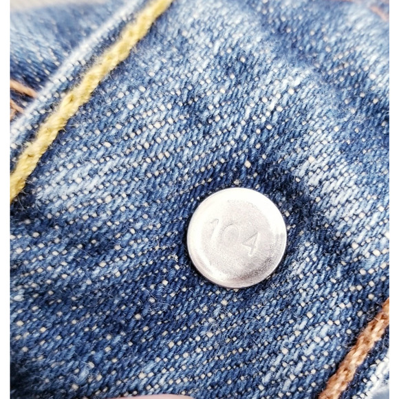 LEVI'S 514 Jeans Slim Straight Zip Fly 2008 Made In Mexico STAINED W30 L30 - Picture 11 of 13